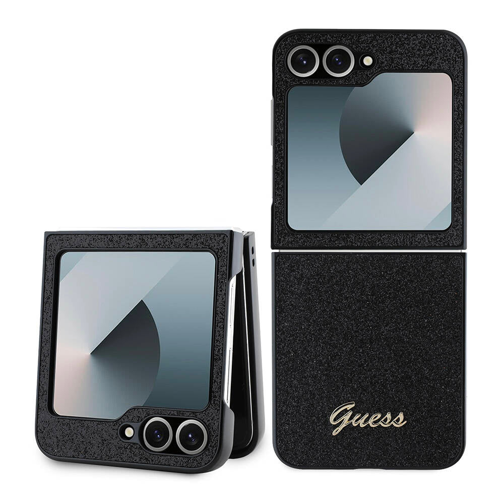 Guess Galaxy Z Flip 6 Orjinal Lisanslı Yazı Logolu Glitter Script Telefon Kılıfı - 1 Guess Galaxy Z Flip 6 Orjinal Lisanslı Yazı Logolu Glitter Script Telefon Kılıfı - 1